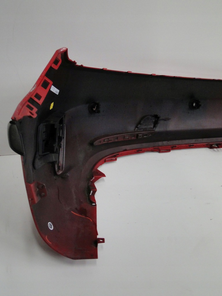 Купить Mercedes бампер задний amg na датчики pts радары красный slc r172 172