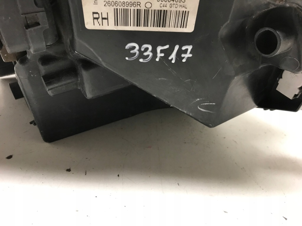 Лампа лівий перед ліва передня renault twingo ii 2 рестайлінг  12-14 260608996r eu Зі Шроту