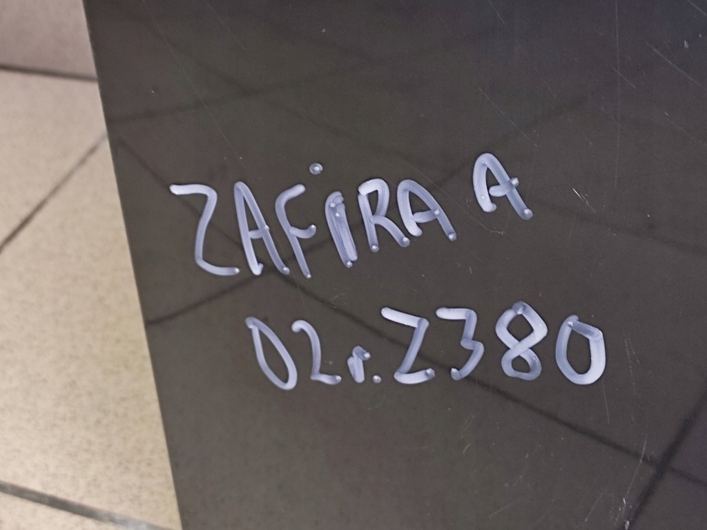 фото №15, Opel zafira a капот крышка двигателя лак z380