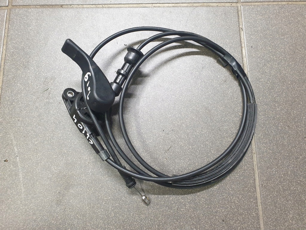 фото №5, Ручка трос ручка капот renault clio 4 iv 2013-