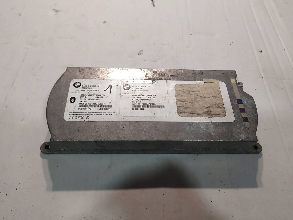 фото №10, Модуль bluetooth bmw 5 e60 e61 e90 x5 e70 9129850