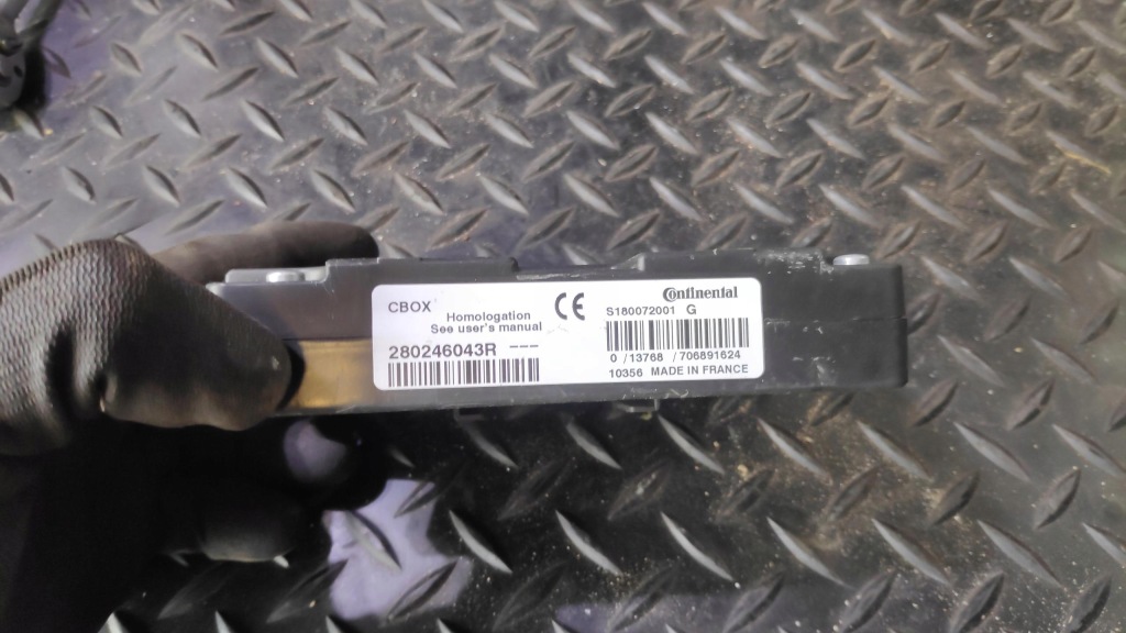 фото №2, Блок управления модуль cbox renault scenic iii 280246043r