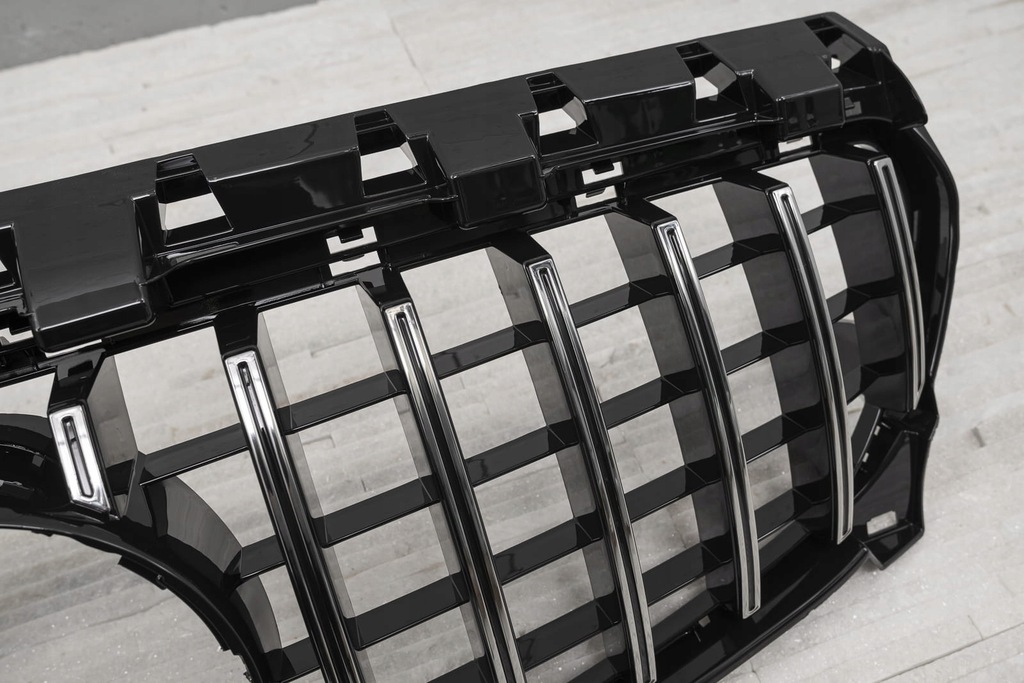 фото №10, Mercedes cla c117 решётка радиатора gt panamericana серебристый