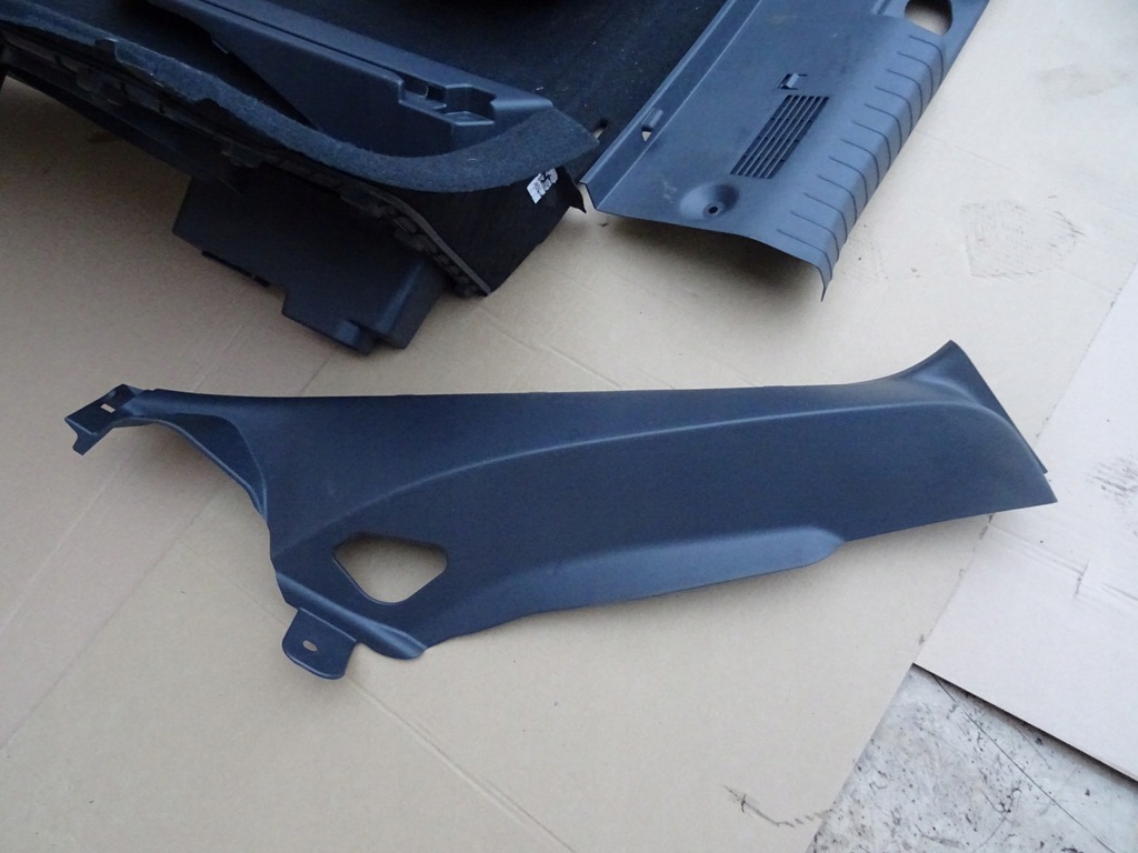 фото №8, Hyundai ioniq lift оббивка багажника обшивка