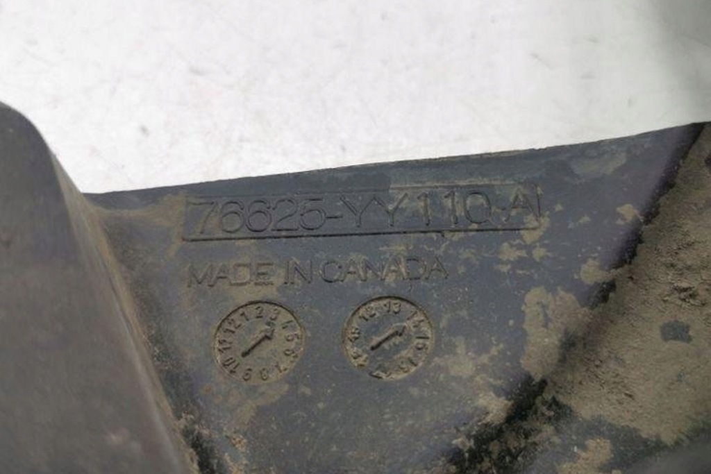 фото №9, Бризковик правий задній toyota rav 4 iv _a4_ 76625yy110a 2.2l дизель 110kw