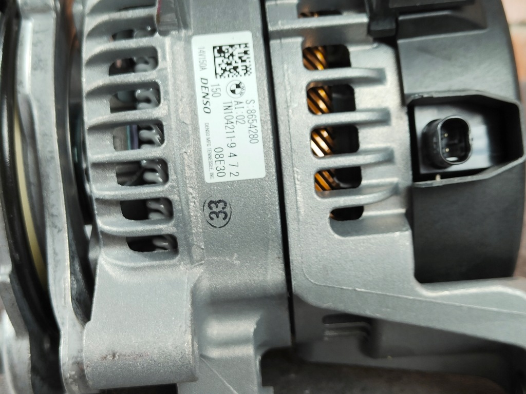 Купить Bmw g20 g30 g05 g42 x4 b46 b48 b58 генератор 150a 12v 8654280