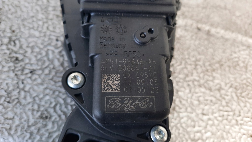 фото №5, Потенциометр газа mazda 3 05r 1.6citd hb