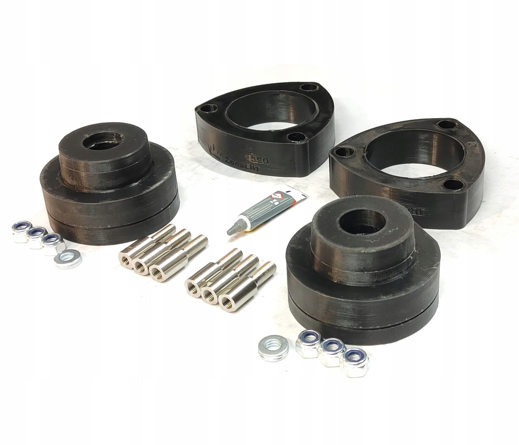 фото №14, Suzuki grand vitara 2 ii прокладки pod пружини +50mm lift 2 cale