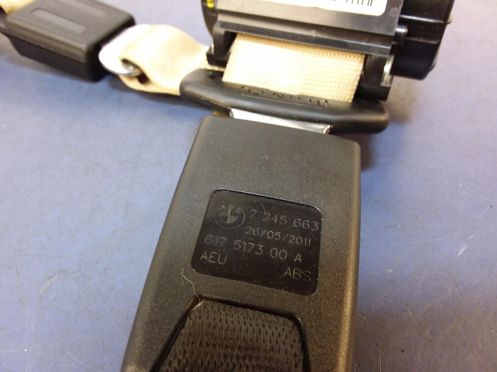 фото №4, Bmw 3 e90 pas безопасности задний средний