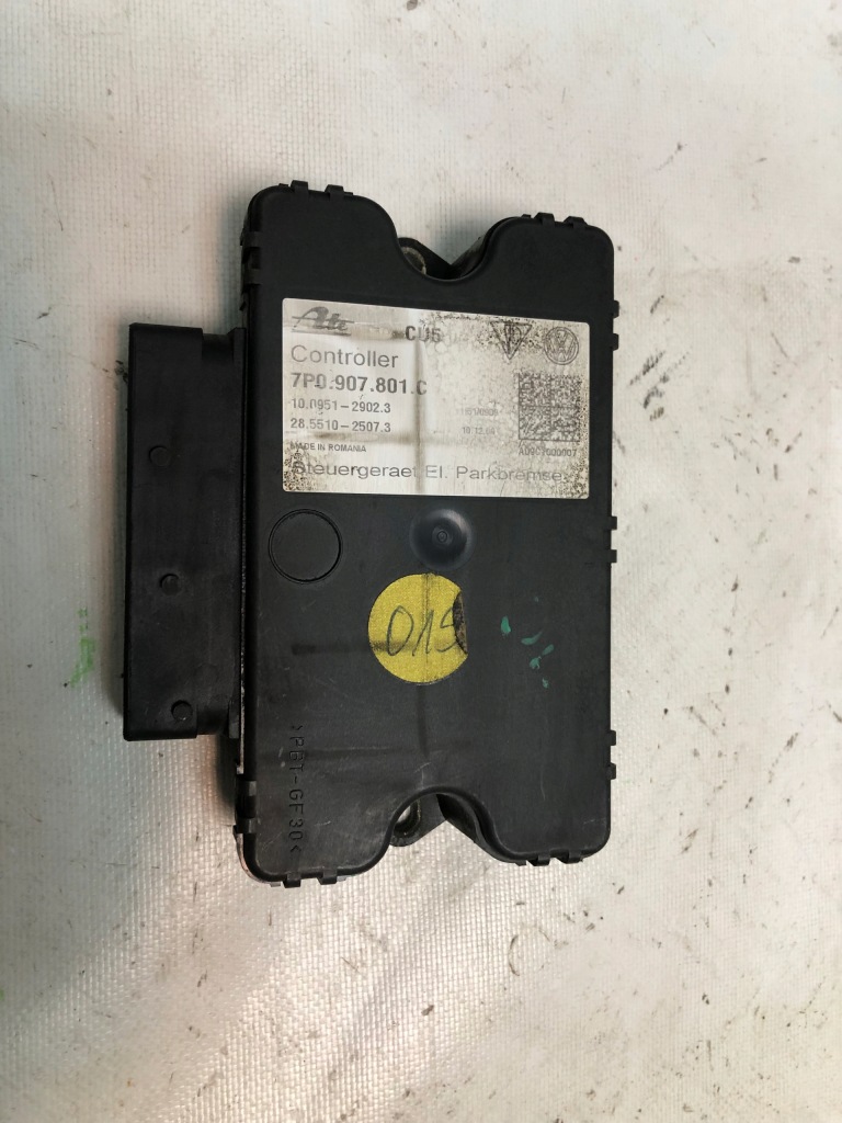фото №1, Блок управления тормоза ручного touareg volkswagen оригинальный номер 7p0907801c