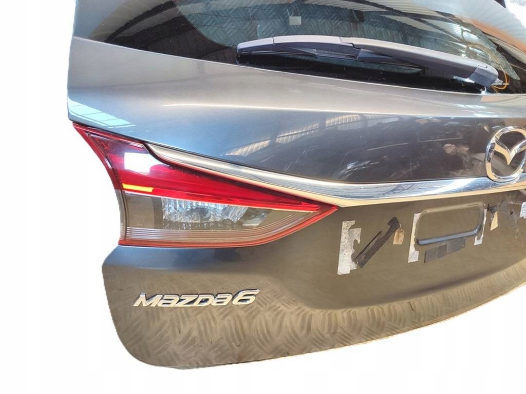 фото №9, Крышка багажника задняя крышка багажника w цвет лампа крышки mazda 6 gj gl kombi t6s