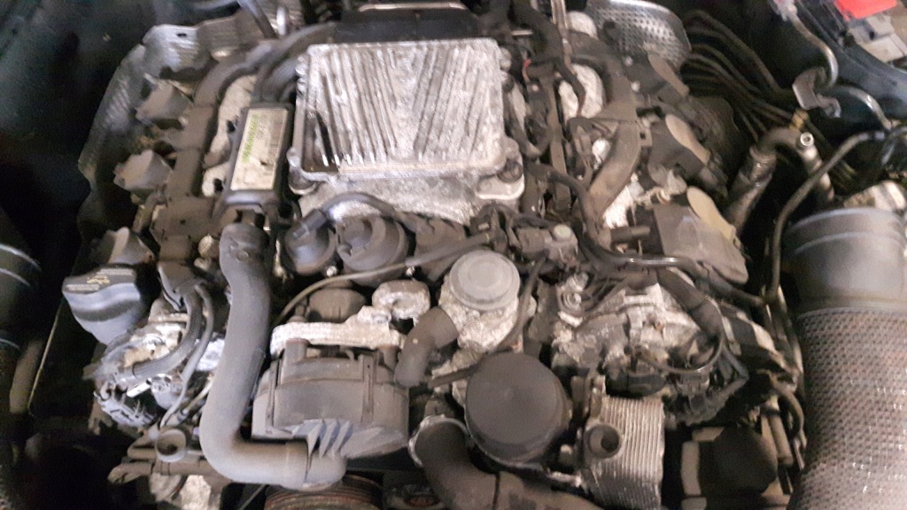 фото №1, Mercedes clk w209 3.5 v6 двигатель блок двигателя 272960
