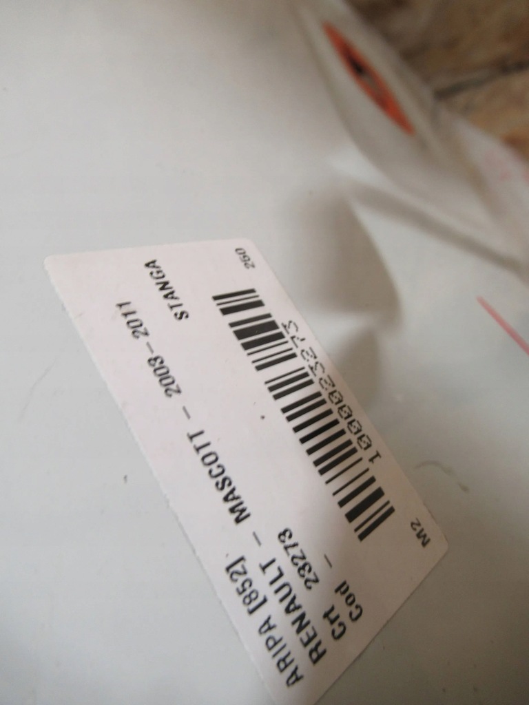 фото №6, Крила перед лівий renault master ii 04-