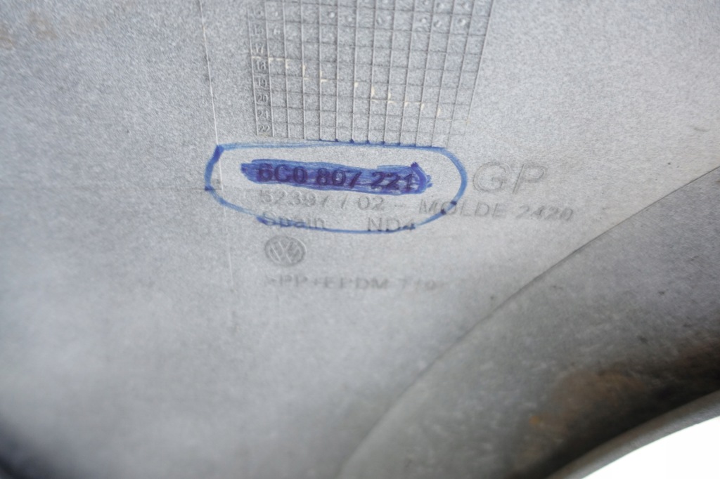 фото №12, Vw polo v 6c lift 2013- бампер перед передний 6c0807221gp