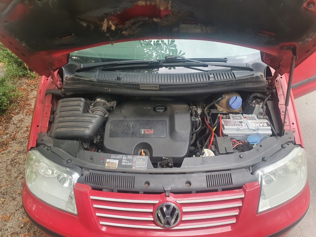 фото №5, Кришка права внутрішня vw sharan 03 1.9 tdi