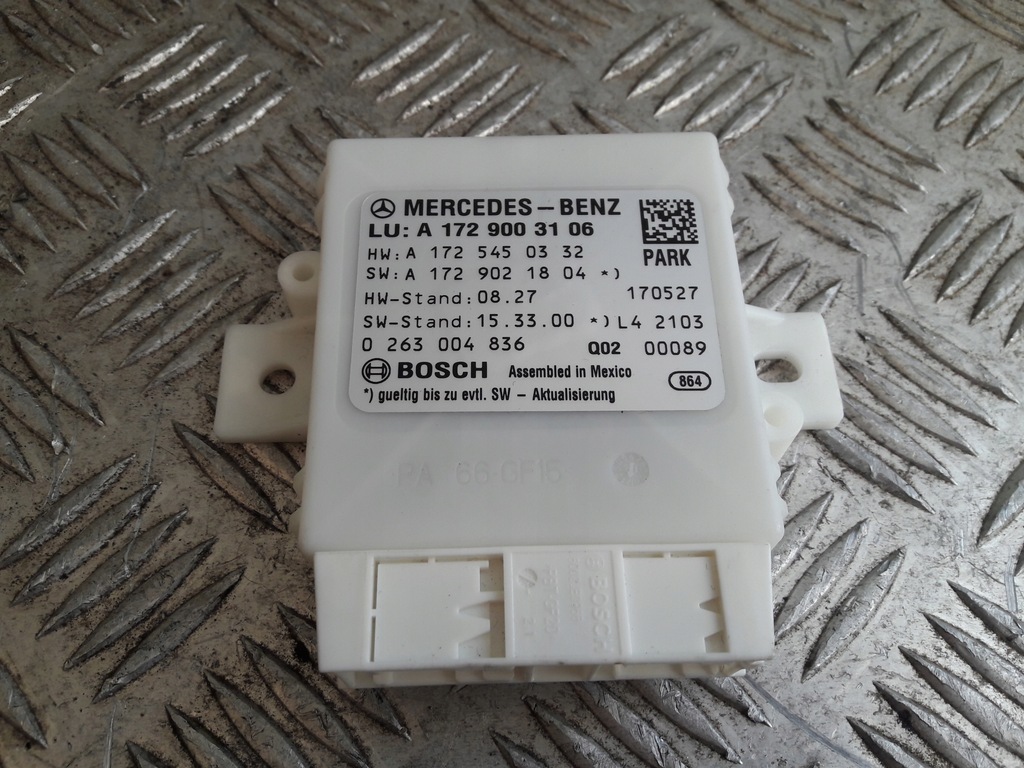 фото №1, Mercedes slc w172 модуль pdc a1729003106