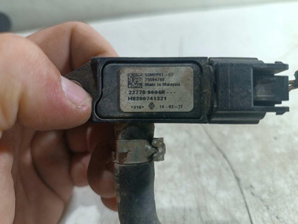 фото №5, Датчик давления fap dpf renault clio iv 1.5 dci 8200741321