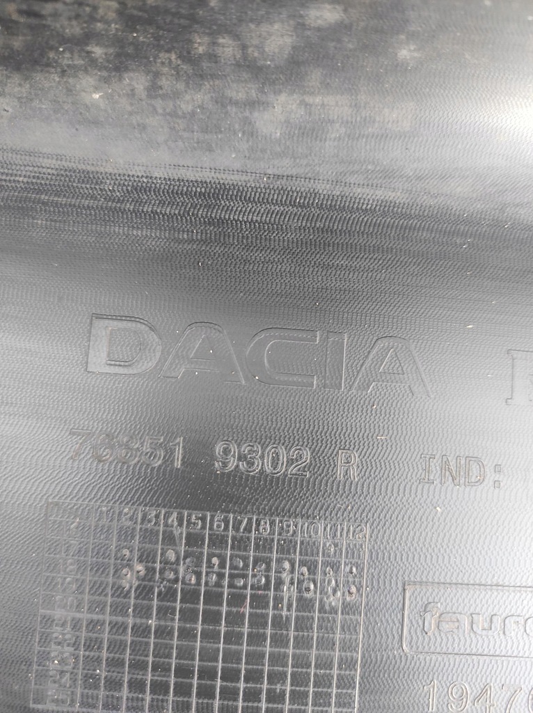 фото №4, Молдинг поріг ліва dacia duster ii