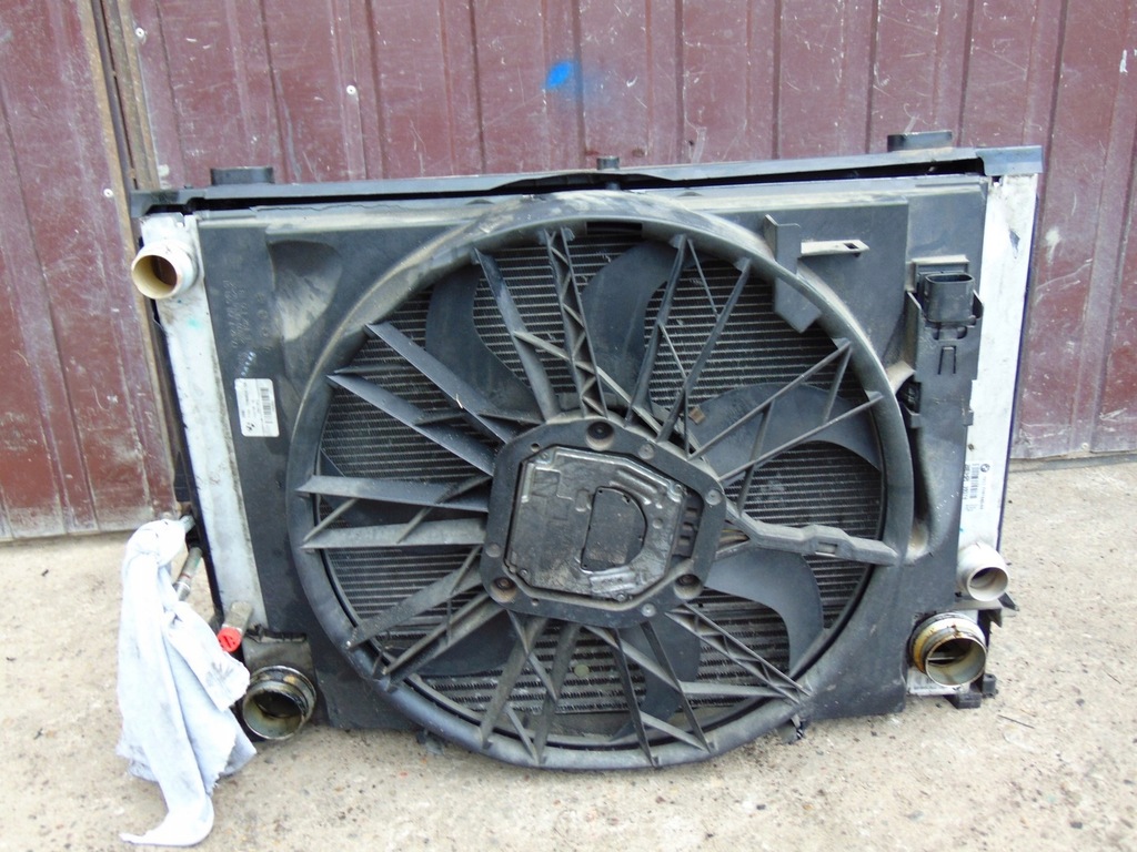 фото №6, Комплект радиатор bmw e60 e61 2.5 d