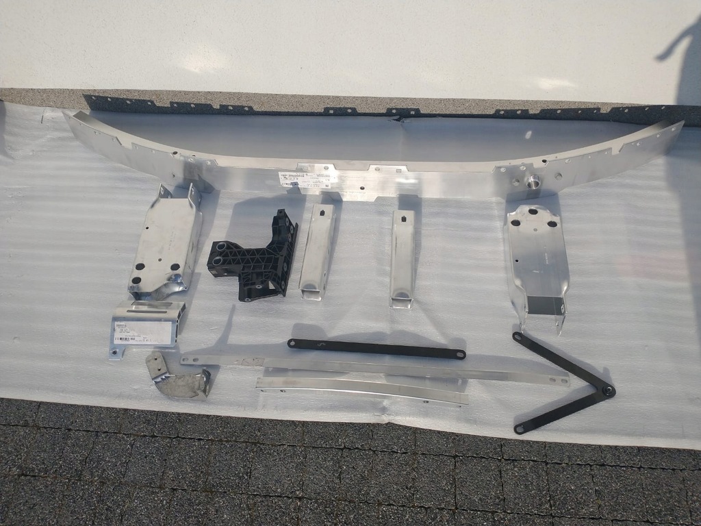 фото №9, Бампер перед mercedes w206 c klasa белый pdc bdb giełda po