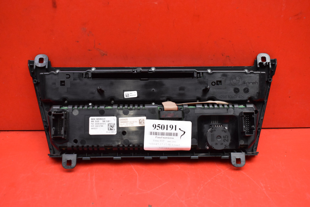 фото №12, Панель управление обдув кондиционер 9233655 bmw f07 09-13