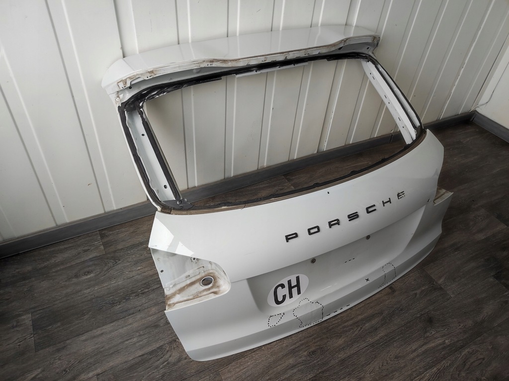 фото №6, Крышка багажника задняя porsche cayenne 7p lift 2014-2017