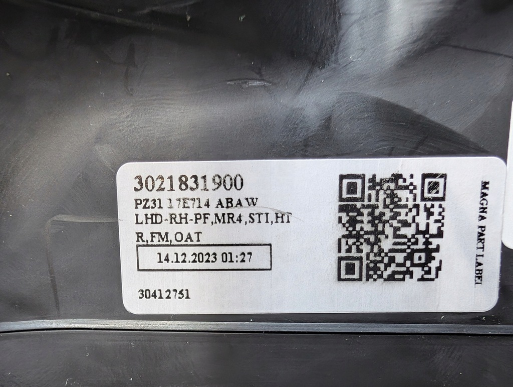 фото №15, Ford transit custom mk2 ii 2023- зеркало наружное правое 10 pin europa