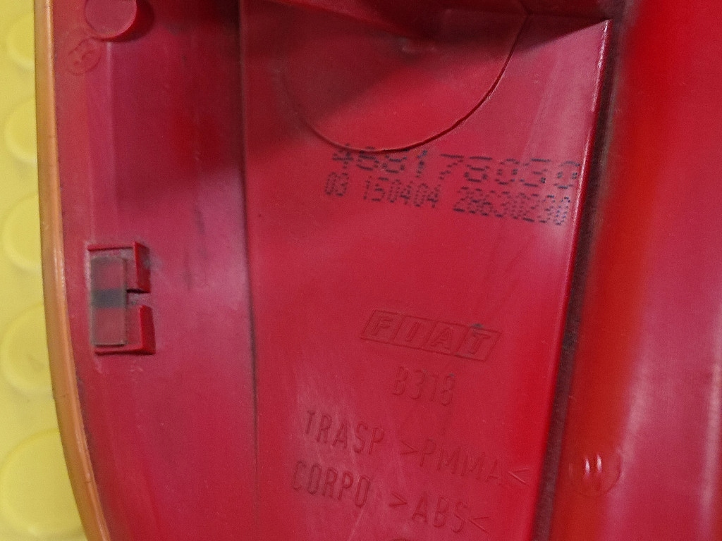 фото №8, Fiat punto 2 lift лампа правый задняя