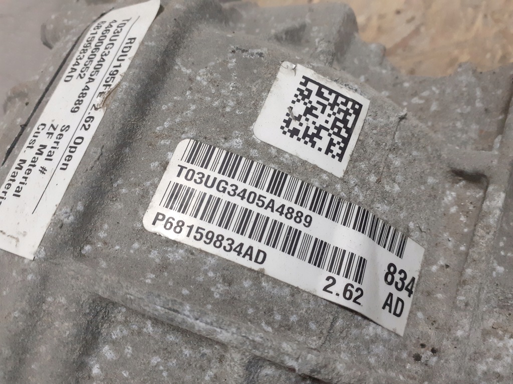 фото №10, Challenger charger 2015- диференціал міст задня задній 2.62 3.08 p68159834ae