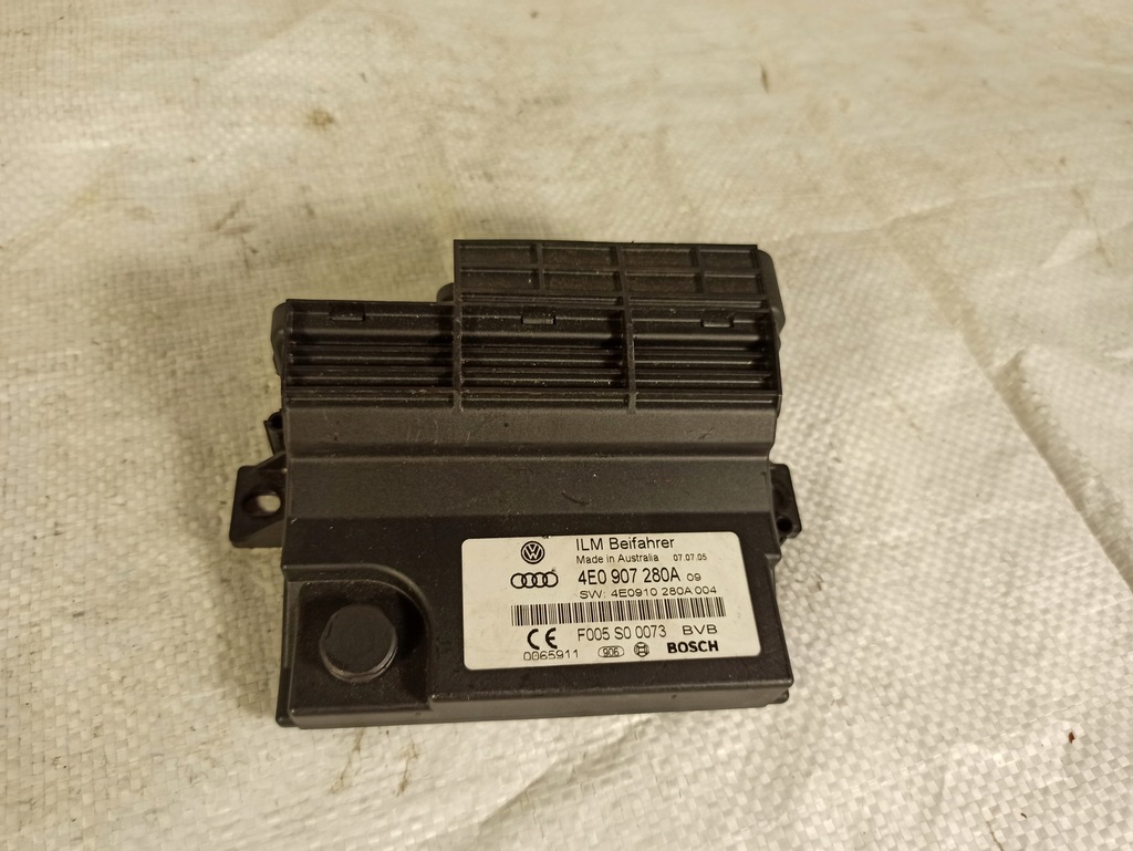 фото №2, Audi a8 d3 модуль блок управления напряжения 4e0907280a