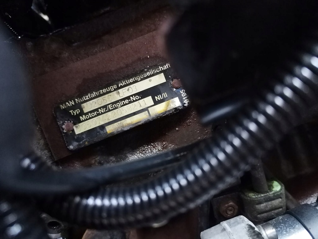 фото №7, Двигун man tga d2066 lf03 350km zf 16s 1920td