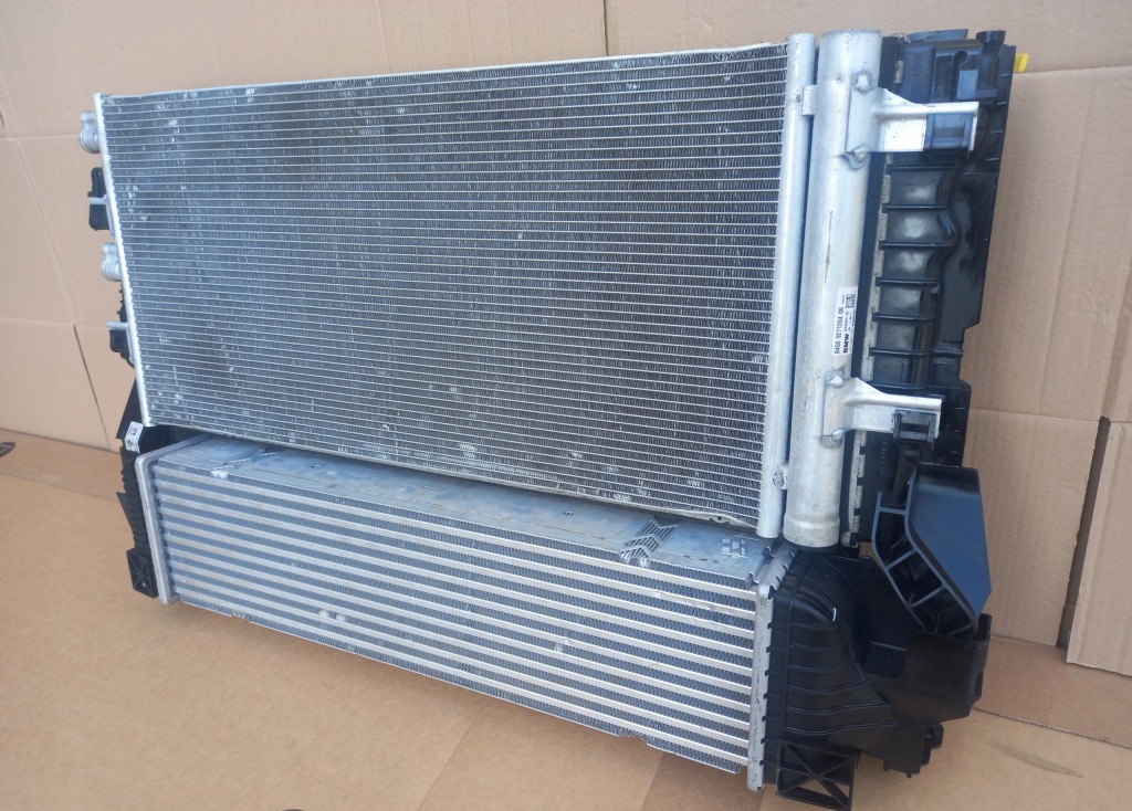 фото №6, Комплект радіатор bmw x1 f48 x2 f39 f46 mini f54 f57 f60 2.0i turbo 7617636