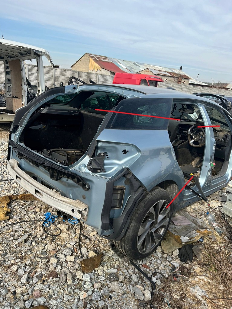 фото №1, Четверть крыло правый задняя citroen ds5