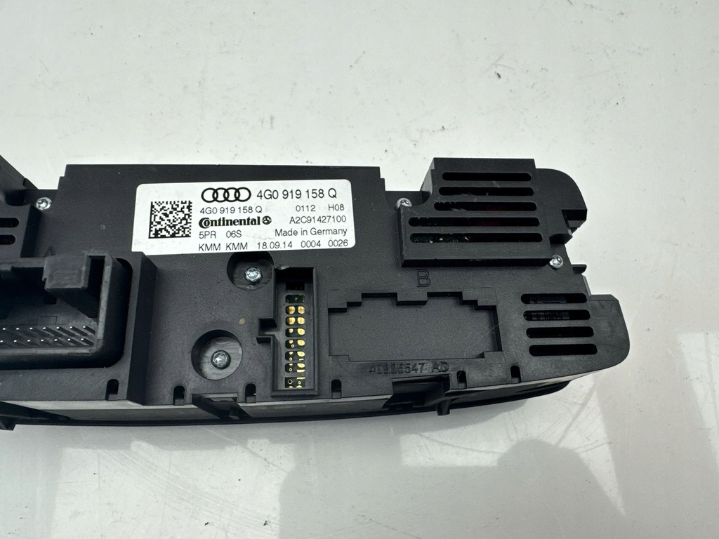 фото №12, Audi a6 c7 2015 з передній панель кондиціонера