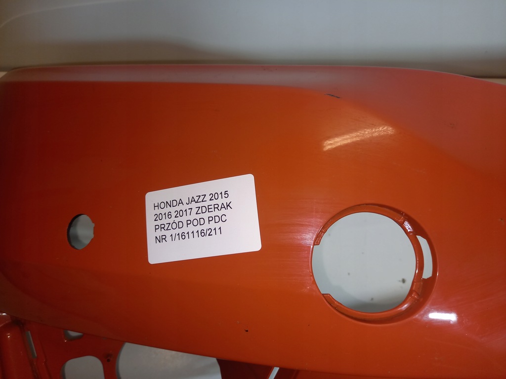 фото №11, Honda jazz iv 15-17 бампер перед передний pod pdc