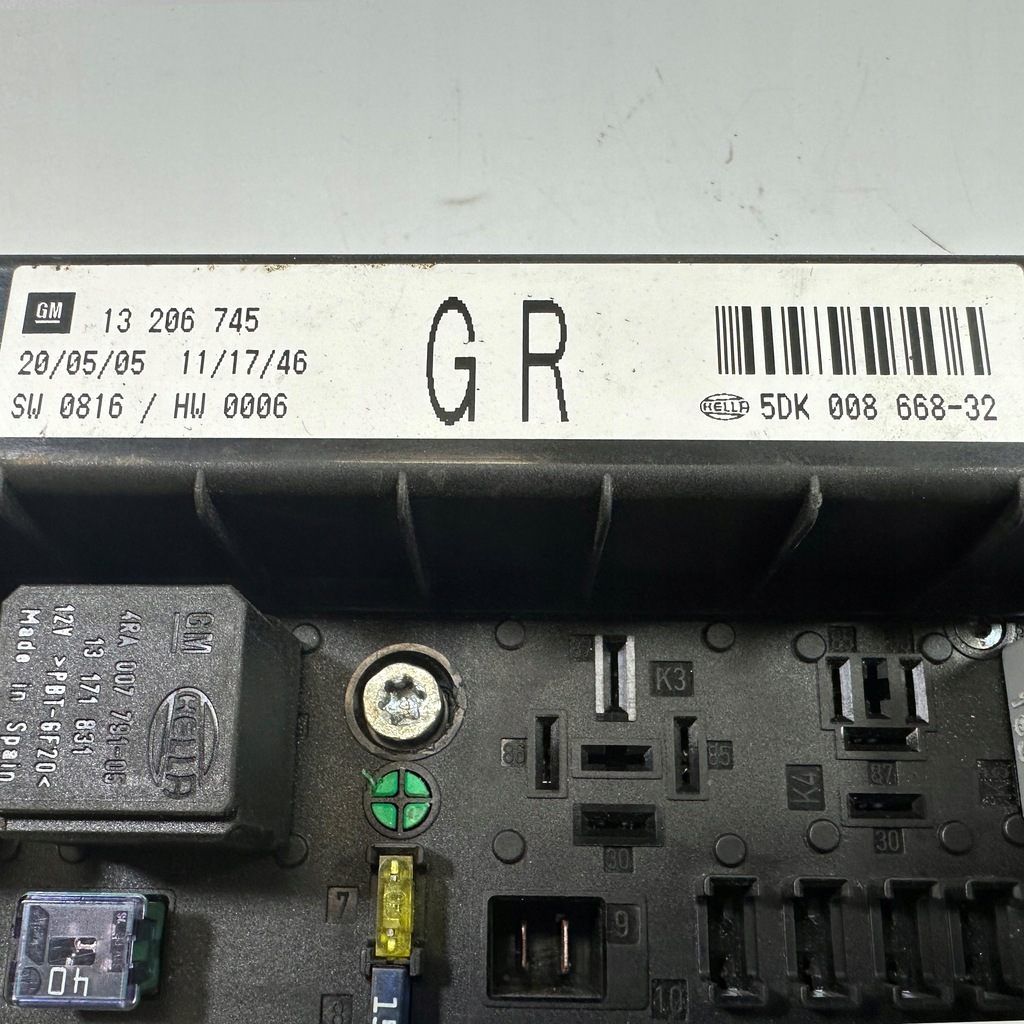 фото №11, Набір стартовий opel astra h 0281011943 zh, 13206745gr, 13206762hk