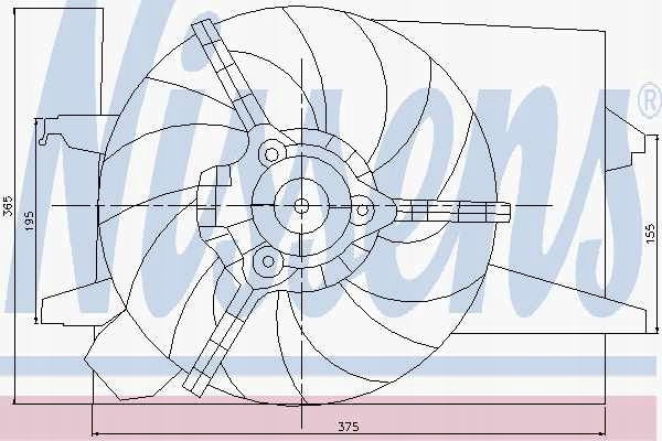 фото №15, Вентилятор радиатора с корпус ford fiesta v fus