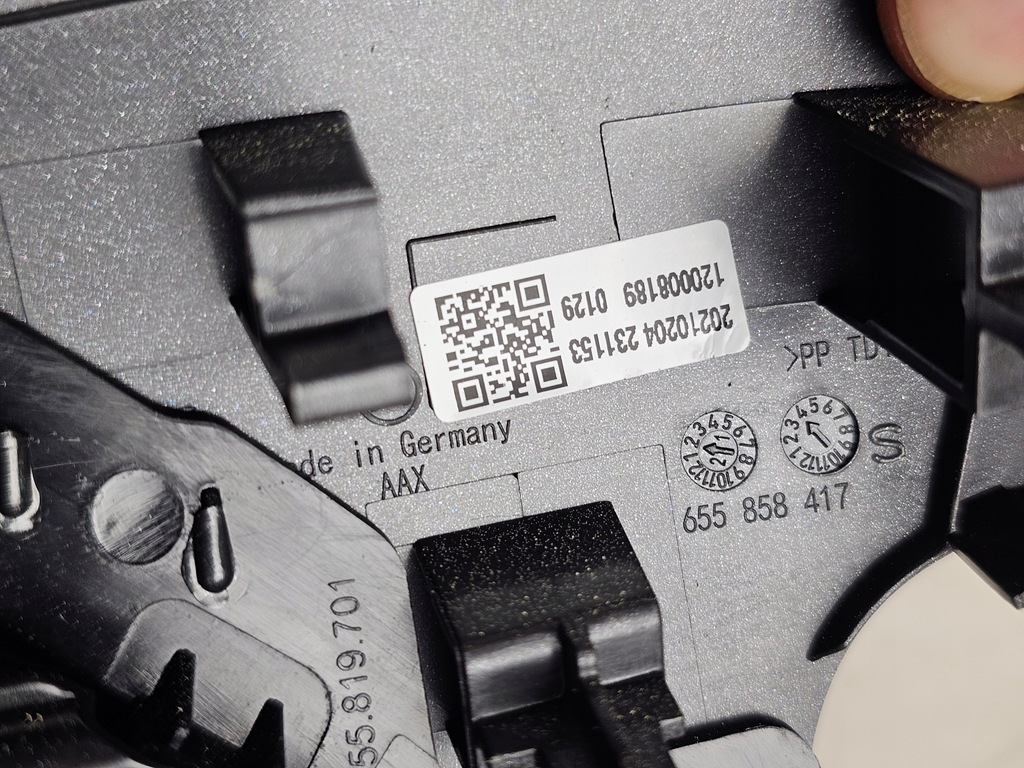 фото №15, Dekor молдинг захист консолі панелі решітка обдув повітропровід skoda scala