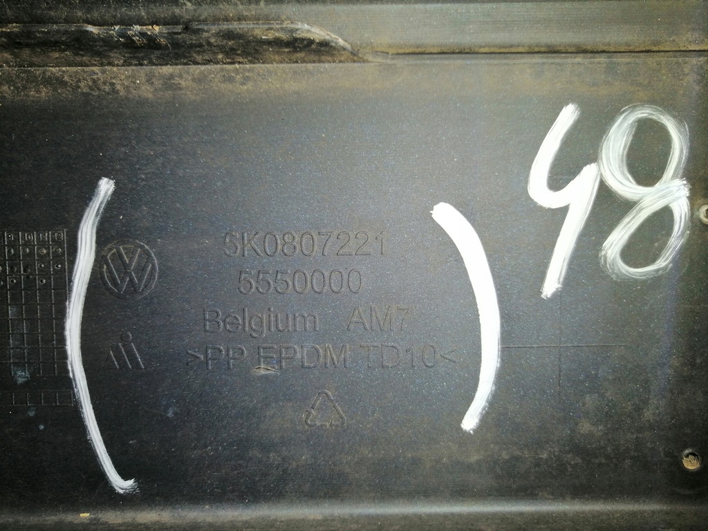 фото №11, Vw golf vi бампер перед