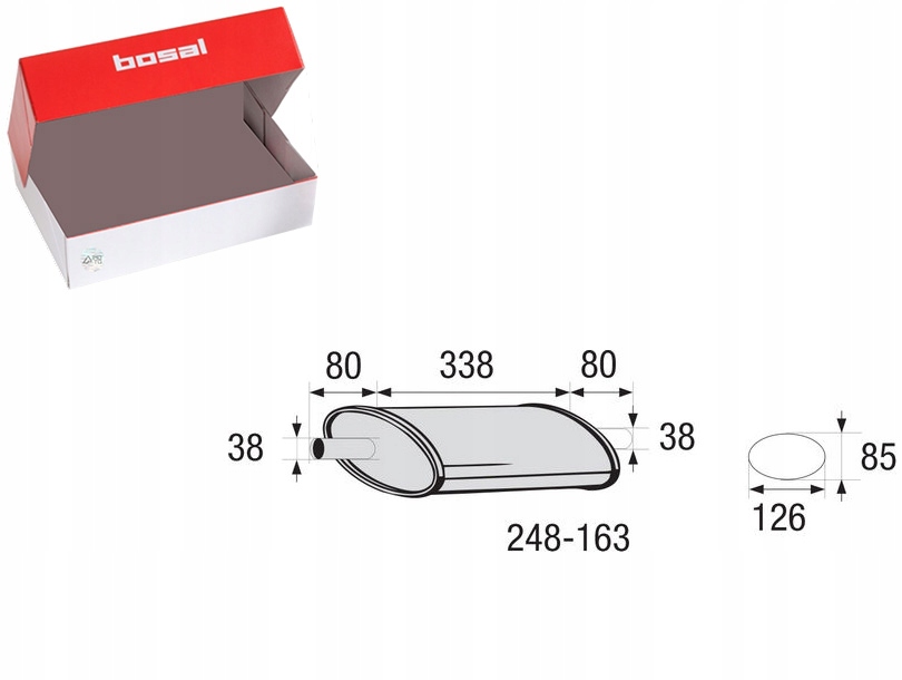фото №2, Накладка двері права bosal 248163