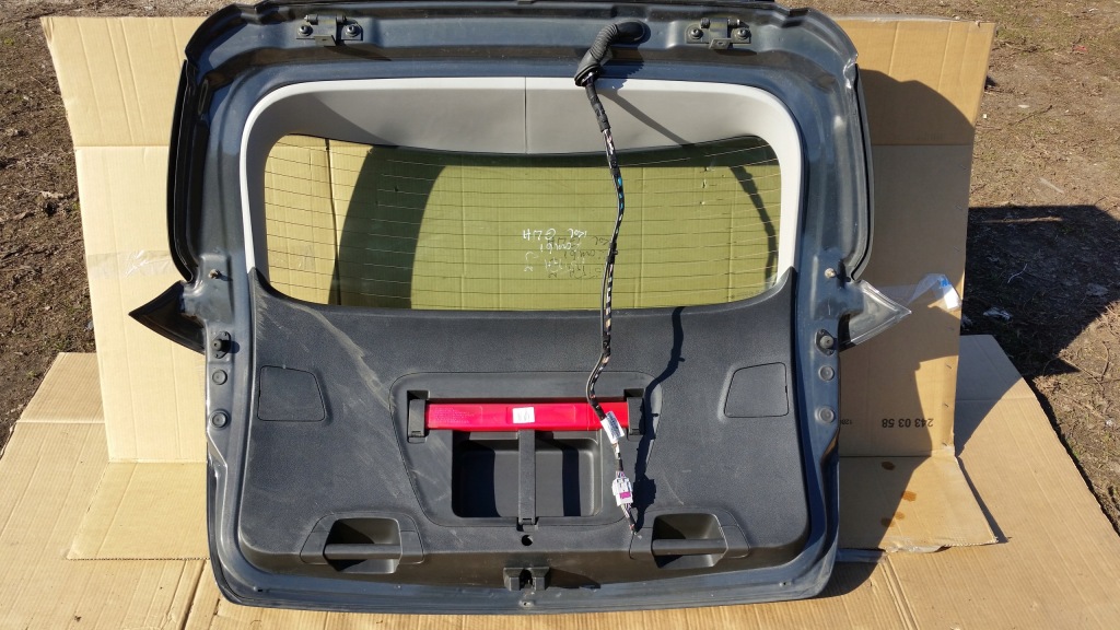 фото №8, Крышка багажника багажника opel astra j 4 iv kombi gwa