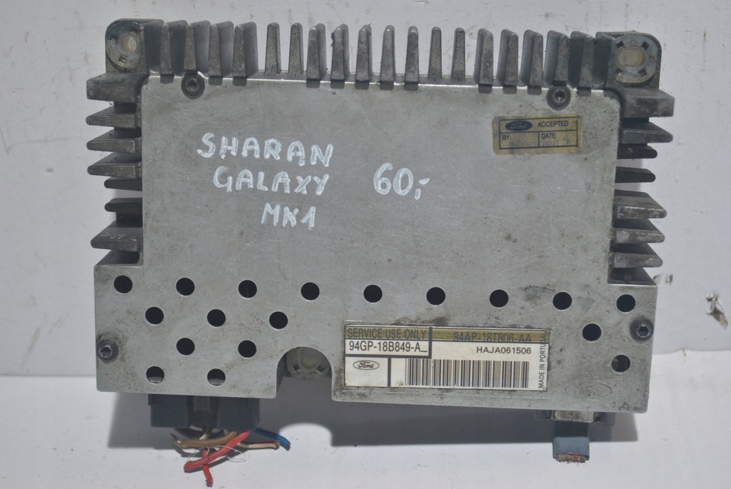 фото №1, Усилитель радио sharan galaxy mk1 94ap-18t806aa
