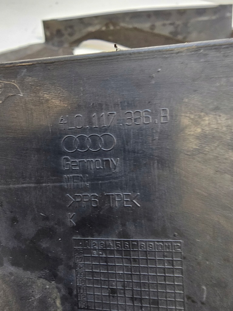 фото №7, Воздуховод воздуха правая audi q7 3.0 4l0117336b