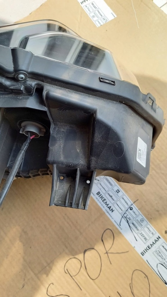 фото №6, Mps фара лампа nissan leaf ii 17- led линза