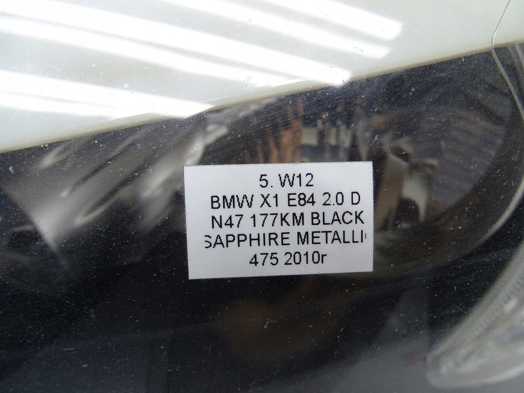 фото №8, Лампа лівий перед ліва передня 2990003 bmw x1 e84