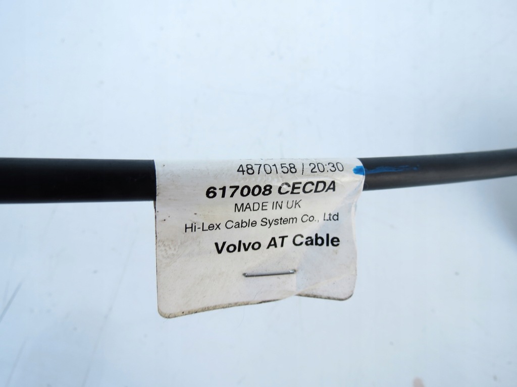фото №10, Трос тяга переключения передач автоматическая коробка передач 31256941 volvo xc60 i s60 ii v60 i