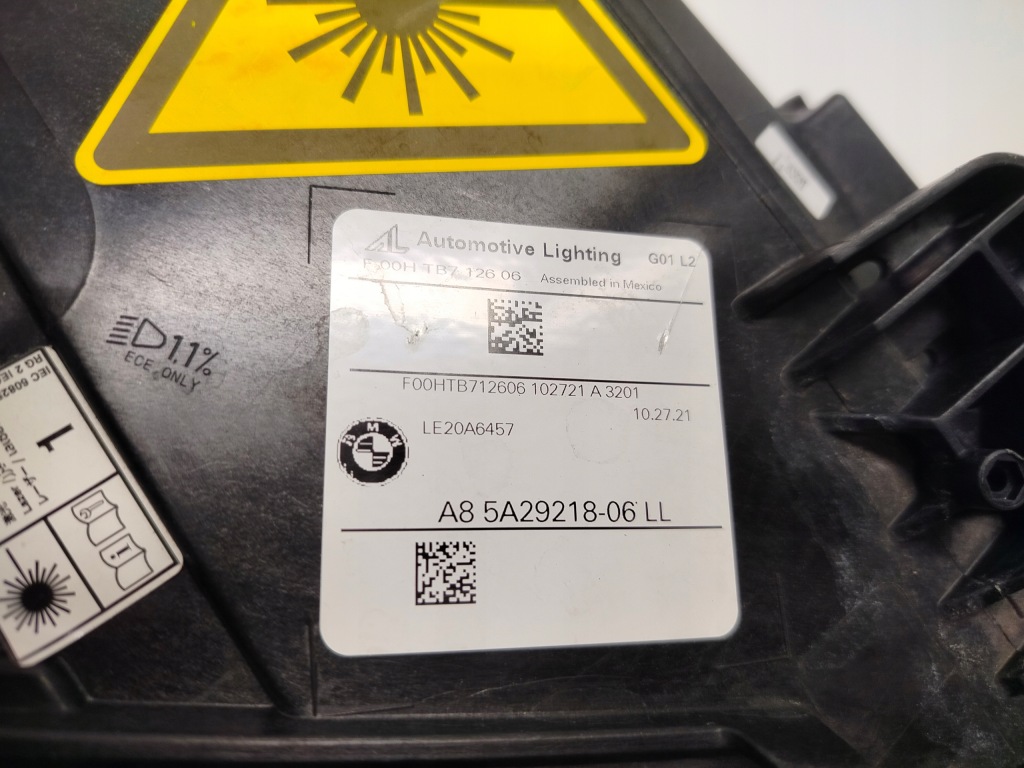 фото №9, Bmw g01 g02 x3 x4 lift laser лампа права ліва