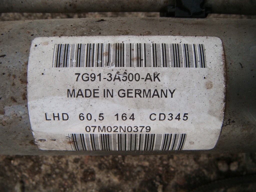 фото №6, Ford mondeo 4 iv mk4 07- трансмиссия рулевая