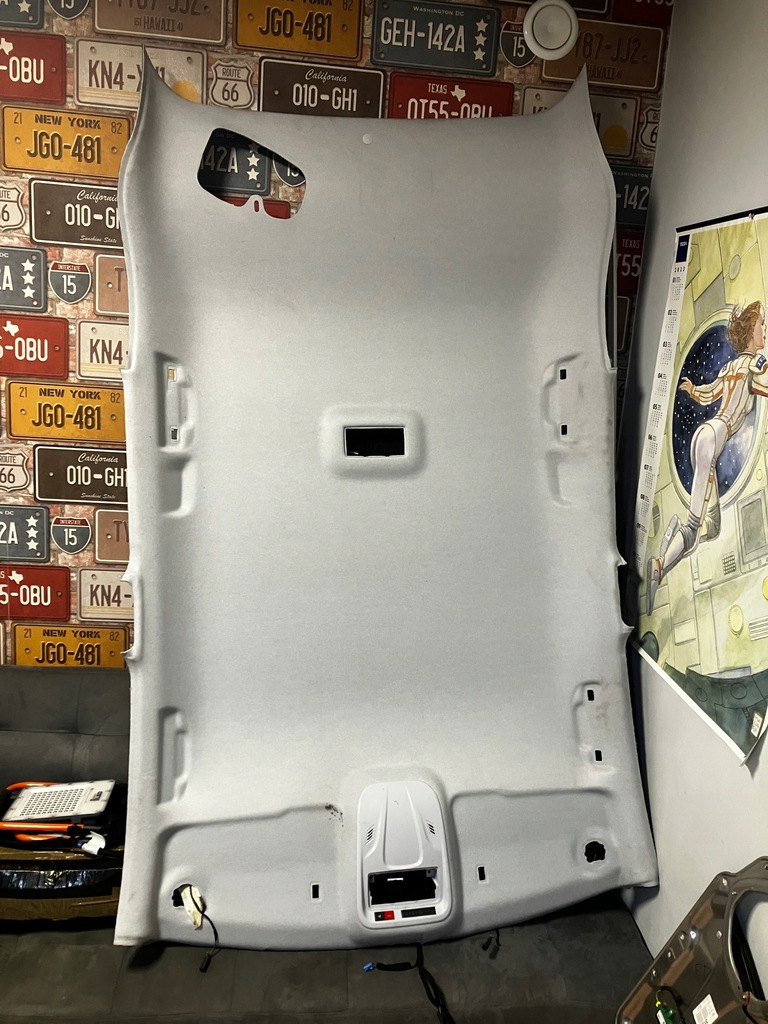 фото №1, Потолок обивка кровельная крыша opel crossland x + электропроводка 39200540