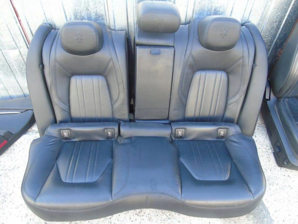 фото №6, Maserati ghibli сидіння сидіння заднє сидіння обшивки шкіра